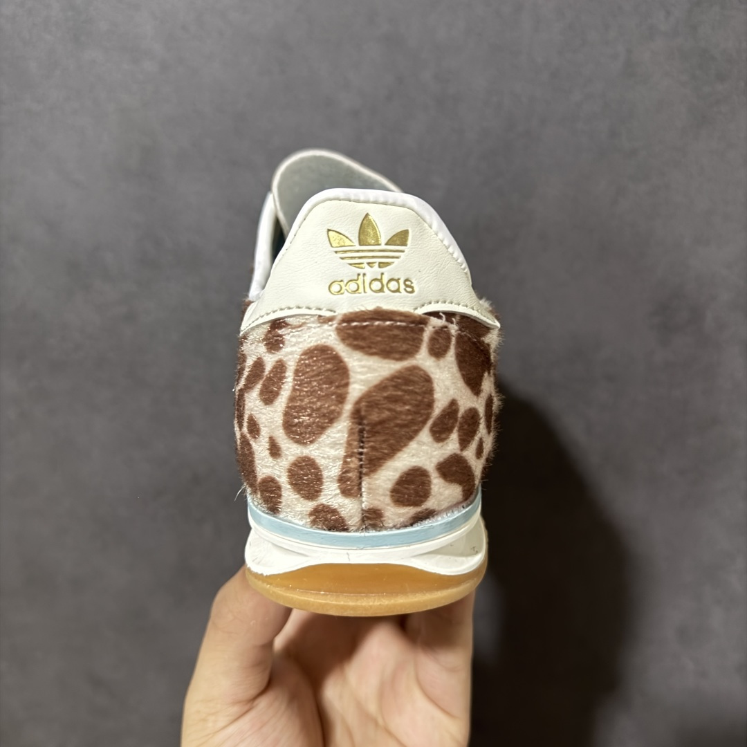 图片[4]-【公司级】adidas originals SL 72 OG T头鞋 经典舒适动物纹 生活休闲鞋 男女款 亚麻晶棕 货号：KH8967 尺码：36-45带半码-选品中心