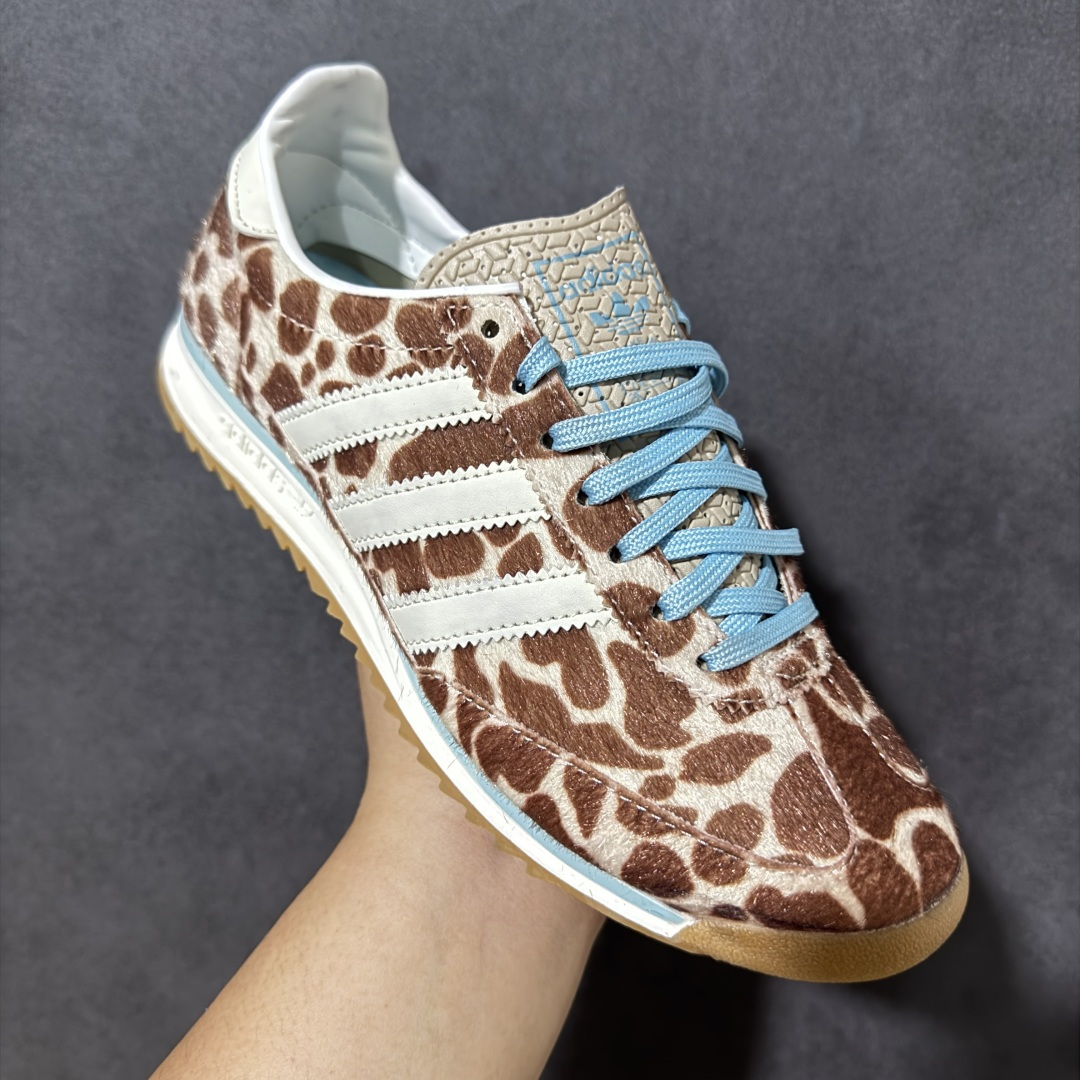 图片[3]-【公司级】adidas originals SL 72 OG T头鞋 经典舒适动物纹 生活休闲鞋 男女款 亚麻晶棕 货号：KH8967 尺码：36-45带半码-选品中心