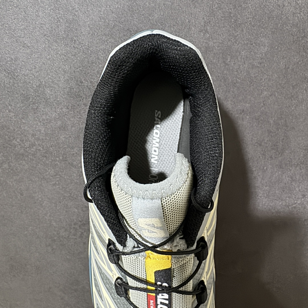 图片[6]-【福利C版】 Salomon XT-6 萨洛蒙 户外跑鞋 大厂出品 越野机能户外休闲跑鞋 采用耐磨牛巴革组合防护透气网布鞋面材质 牛角扣系带开合 欧索莱环保去臭环型组合鞋垫 外置3D Chassis鞋底结构组合Contagrip耐磨胶状材质 尺码：36-46-选品中心
