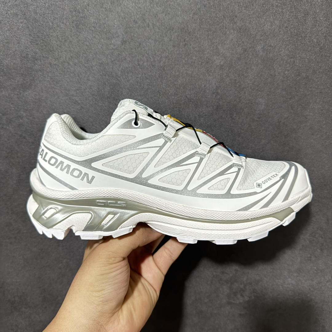 图片[9]-【福利C版】 Salomon XT-6 萨洛蒙 户外跑鞋 大厂出品 越野机能户外休闲跑鞋 采用耐磨牛巴革组合防护透气网布鞋面材质 牛角扣系带开合 欧索莱环保去臭环型组合鞋垫 外置3D Chassis鞋底结构组合Contagrip耐磨胶状材质 尺码：36-46-选品中心