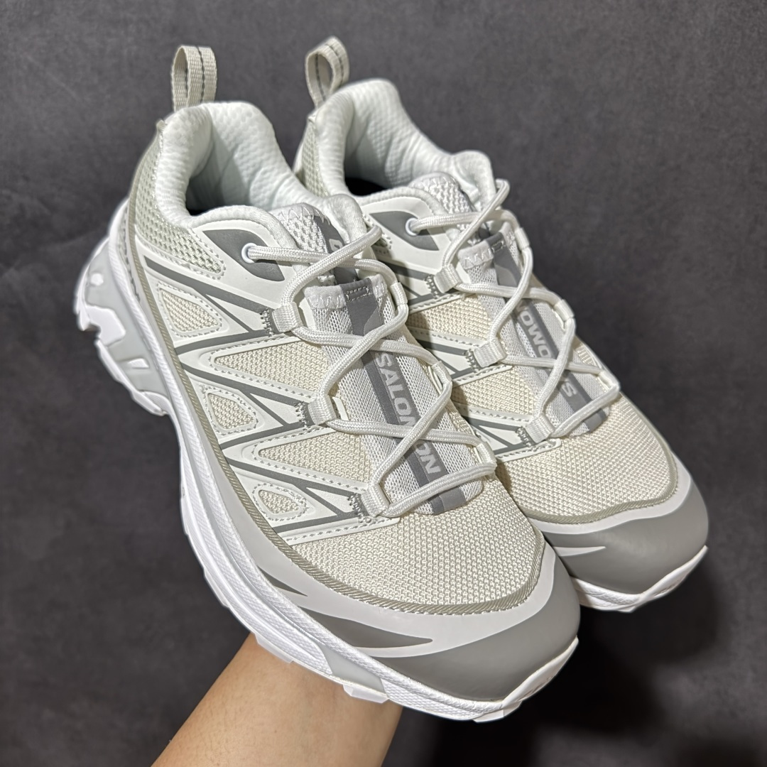 图片[5]-【福利C版】 Salomon XT-6 萨洛蒙 户外跑鞋 大厂出品 越野机能户外休闲跑鞋 采用耐磨牛巴革组合防护透气网布鞋面材质 牛角扣系带开合 欧索莱环保去臭环型组合鞋垫 外置3D Chassis鞋底结构组合Contagrip耐磨胶状材质 尺码：36-46-选品中心