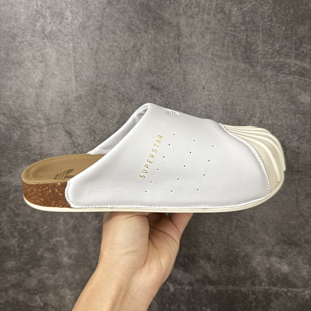 【公司级】Adidas originals Adimule 舒适百搭 防磨包头一脚蹬拖鞋 货号:LC0412 尺码:35-46带半码-选品中心