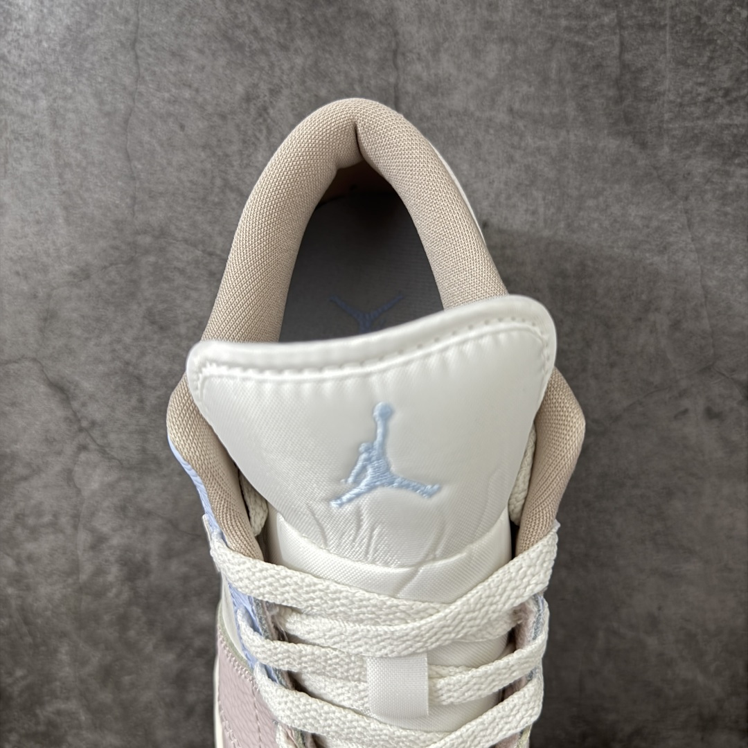 图片[8]-【DT纯原】Air Jordan Low AJ1 乔1马卡龙色 低帮文化休闲运动板鞋 IV3219-161  市面中低帮最具代表性版本没有之一 口碑大厂出品 品控大底版型不断改良更新 全套原纸板楦头开发 确保原汁原味 完美呈现版型 完美零毛边处理 原厂内置全掌气垫 价格定位良心 平台专用代工流水线出品 一眼公司既视感 拿到手的一瞬间就与众不同 碾压市面所有版本 全部原鞋开发 每一个配色都会采购原鞋确认细节 打破市面看图做货无好货之说 尺码：35.5-40-选品中心