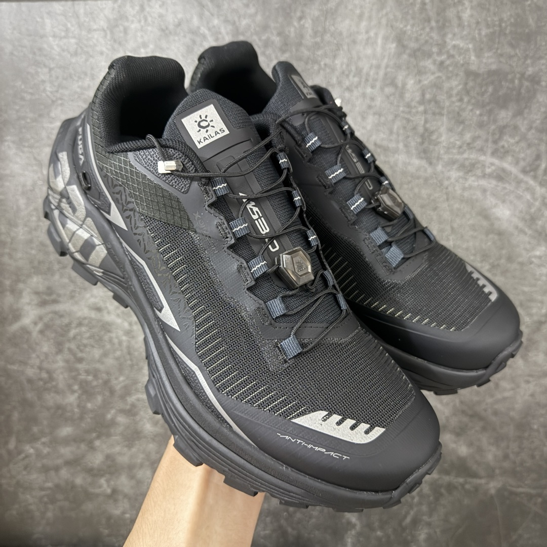 【KS纯原】凯乐石Kailas Fuga EX330 大坡王竞技系列全防水低帮登山户外休闲运动慢跑鞋系带款 全新版本 正确细节 区别市场错版 细节见分晓 注意正确私模大底（鞋头无字 鞋底带锯齿） 正确版本网面 正确鞋垫 原盒配置 升级原楦原纸版开发版型，采用XDiMESH多维网面面料材质，搭载减震科技恢复性高密EVA中底,防滑耐磨RB橡胶外底❗️ 货号：KS2533255 尺码：36-45 带半码-选品中心