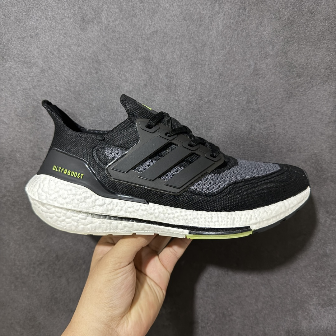 【公司级】阿迪达斯Adidas Ultraboost UB21全掌爆米花休闲运动跑鞋 采用网材搭配反光皮革鞋面 配上Stretchweb网格外底和Boost中底 货号:FY0374 尺码:40-45带半码-选品中心