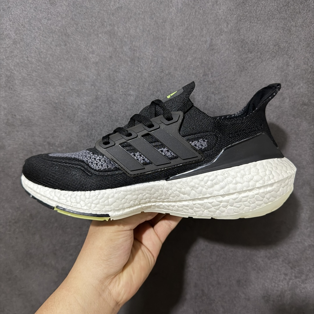 图片[2]-【公司级】阿迪达斯Adidas Ultraboost UB21全掌爆米花休闲运动跑鞋 采用网材搭配反光皮革鞋面 配上Stretchweb网格外底和Boost中底 货号：FY0374 尺码：40-45带半码-选品中心