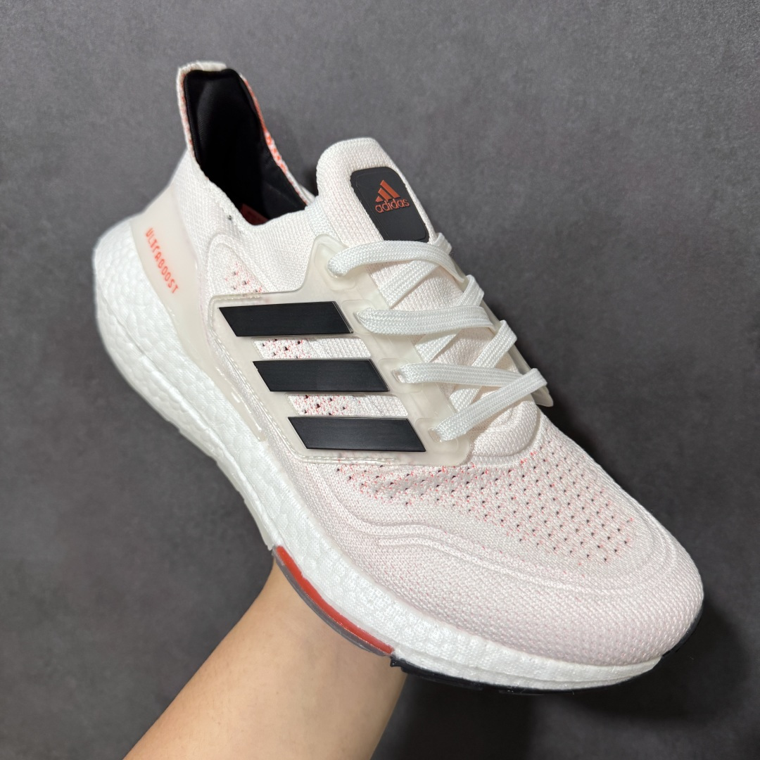 图片[3]-【公司级】阿迪达斯Adidas Ultraboost UB21全掌爆米花休闲运动跑鞋 采用网材搭配反光皮革鞋面 配上Stretchweb网格外底和Boost中底 货号：S23863 尺码：40-45带半码-选品中心
