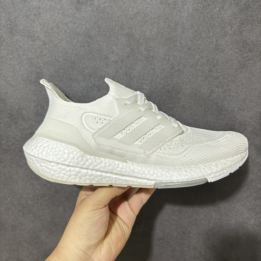 【公司级】阿迪达斯Adidas Ultraboost UB21全掌爆米花休闲运动跑鞋 采用网材搭配反光皮革鞋面 配上Stretchweb网格外底和Boost中底 货号:FY0379 尺码:36-45带半码-选品中心
