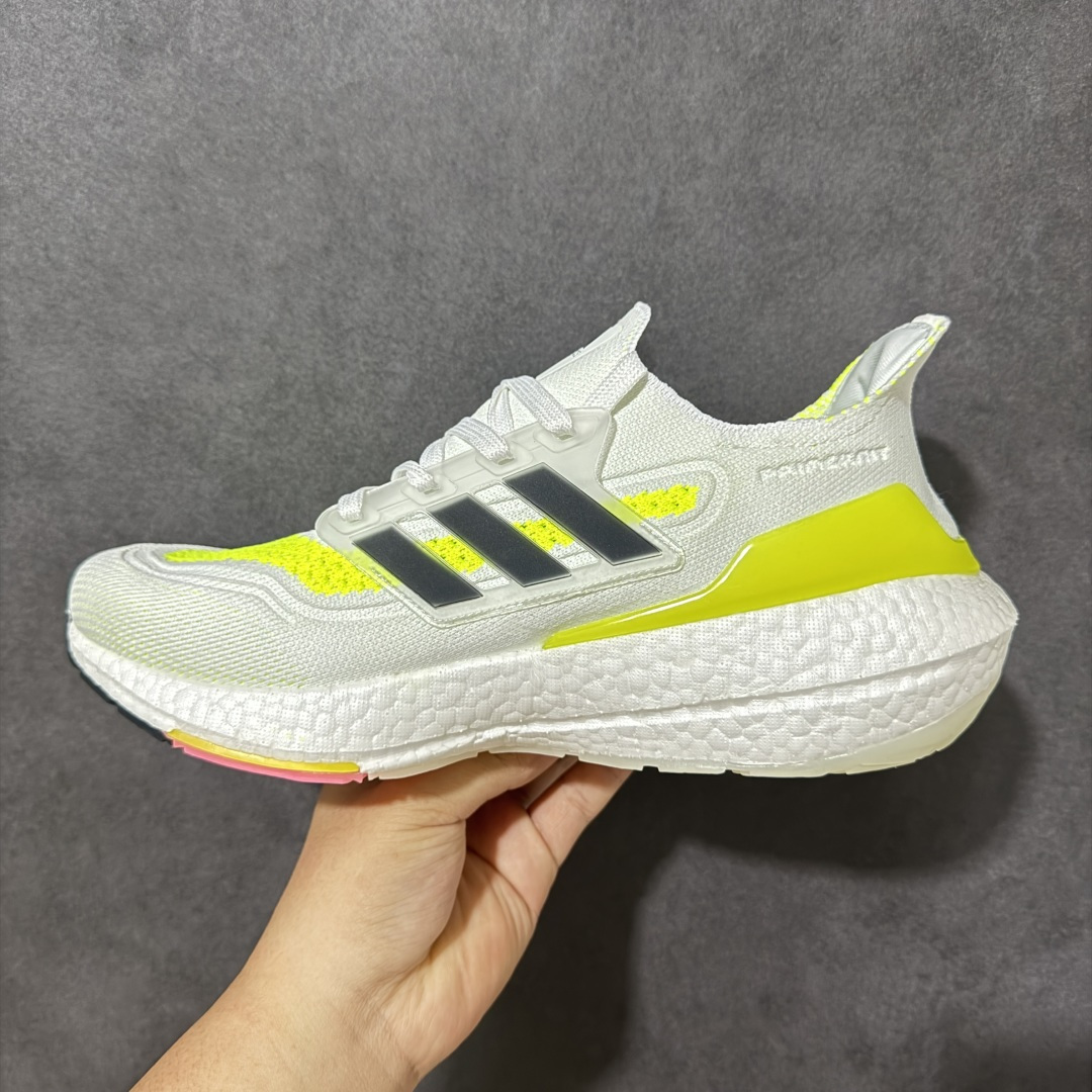 图片[2]-【公司级】阿迪达斯Adidas Ultraboost UB21全掌爆米花休闲运动跑鞋 采用网材搭配反光皮革鞋面 配上Stretchweb网格外底和Boost中底 货号：FY0377 尺码：36-45带半码-选品中心