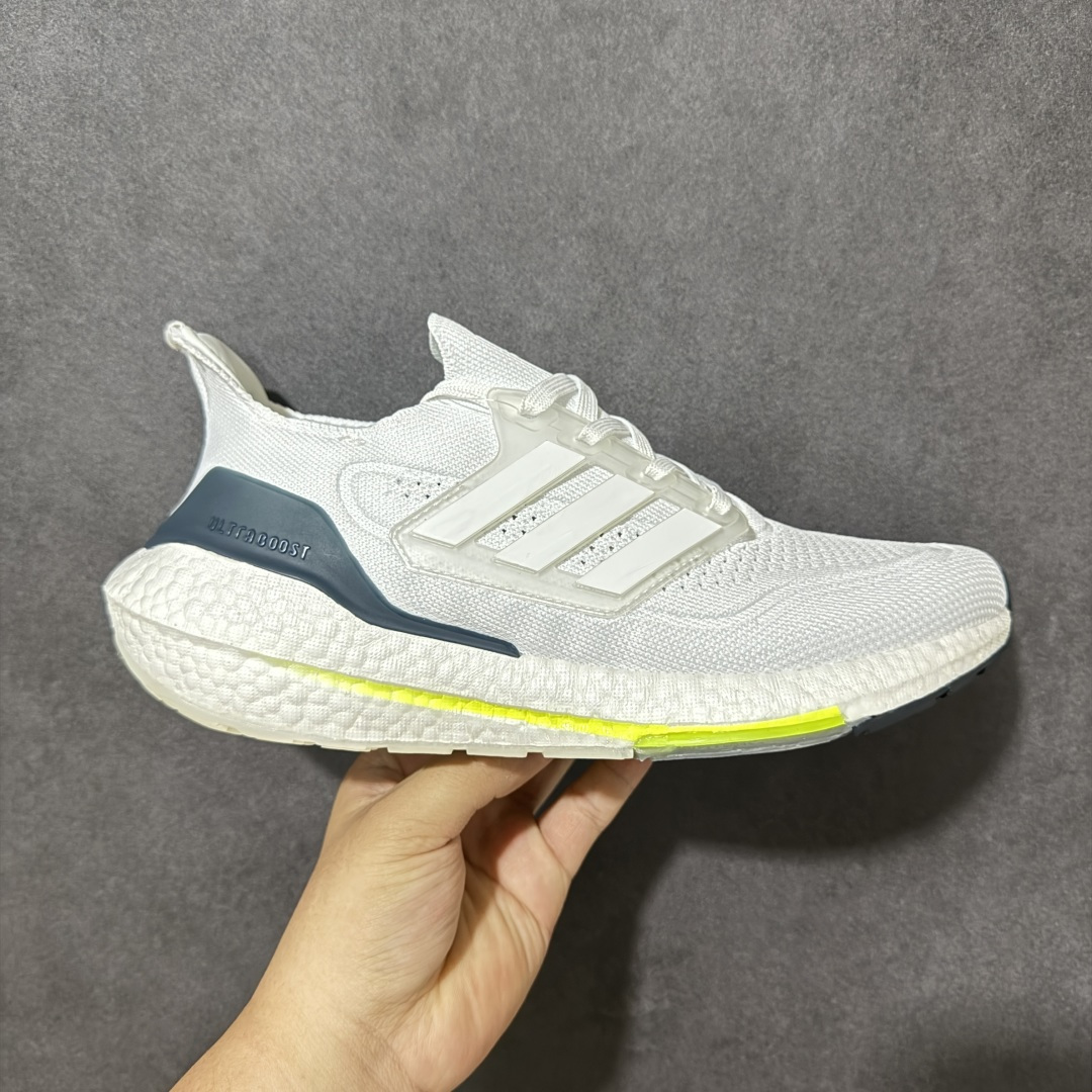 【公司级】阿迪达斯Adidas Ultraboost UB21全掌爆米花休闲运动跑鞋 采用网材搭配反光皮革鞋面 配上Stretchweb网格外底和Boost中底 货号:FY0371 尺码:36-45带半码-选品中心