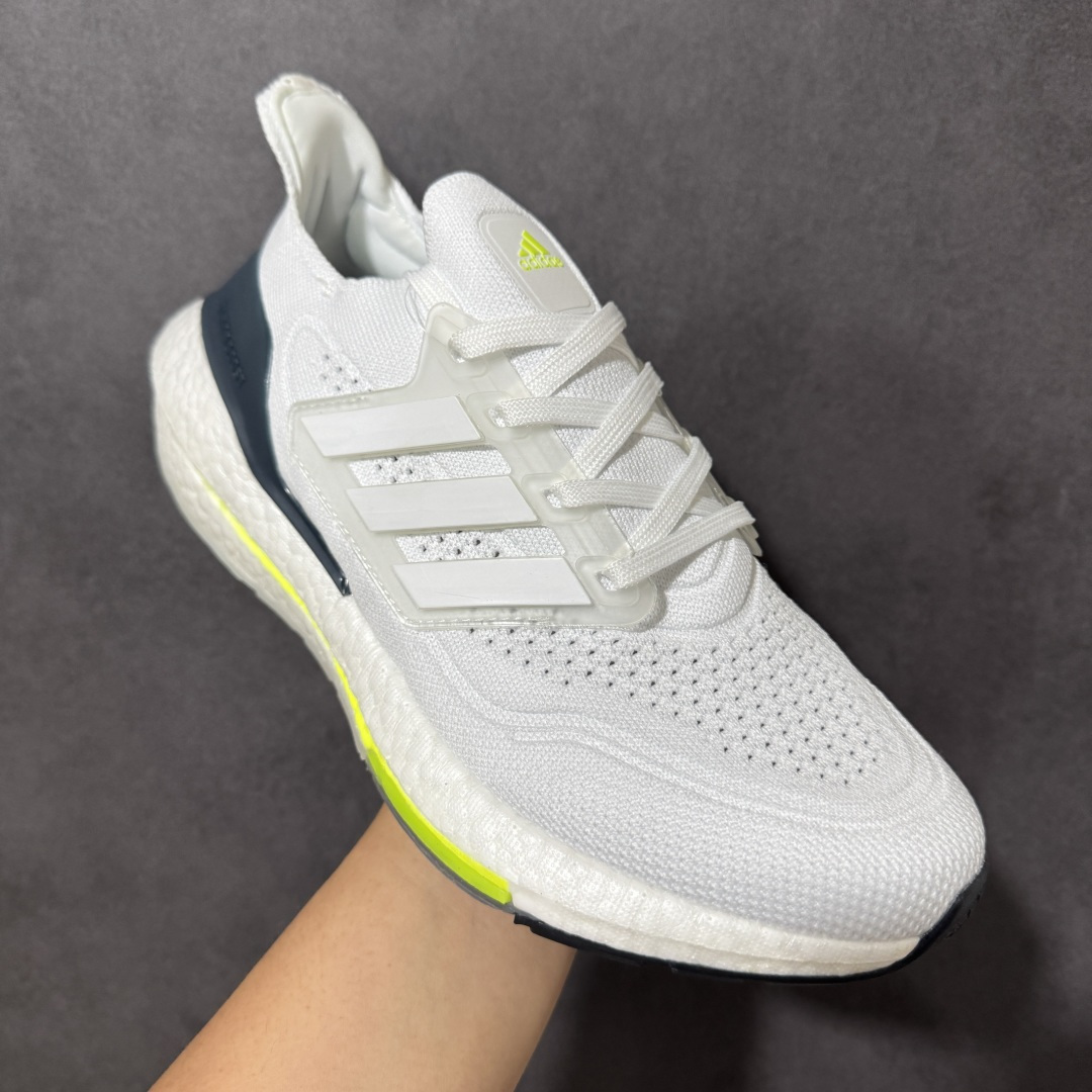 图片[3]-【公司级】阿迪达斯Adidas Ultraboost UB21全掌爆米花休闲运动跑鞋 采用网材搭配反光皮革鞋面 配上Stretchweb网格外底和Boost中底 货号：FY0371 尺码：36-45带半码-选品中心