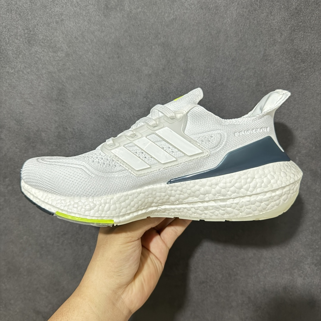 图片[2]-【公司级】阿迪达斯Adidas Ultraboost UB21全掌爆米花休闲运动跑鞋 采用网材搭配反光皮革鞋面 配上Stretchweb网格外底和Boost中底 货号：FY0371 尺码：36-45带半码-选品中心