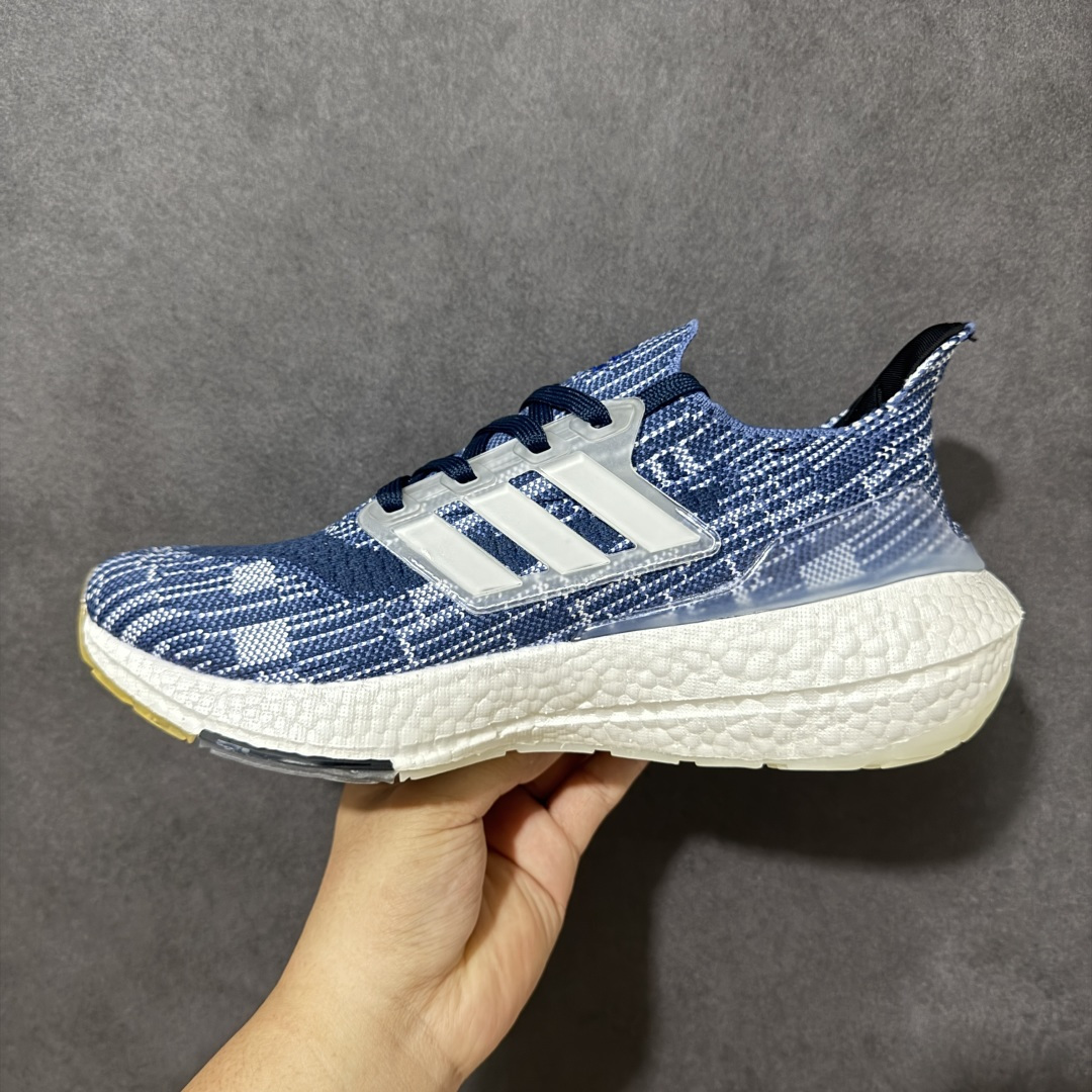 图片[2]-【公司级】阿迪达斯Adidas Ultraboost UB21全掌爆米花休闲运动跑鞋 采用网材搭配反光皮革鞋面 配上Stretchweb网格外底和Boost中底 货号：FX7729 尺码：36-45带半码-选品中心