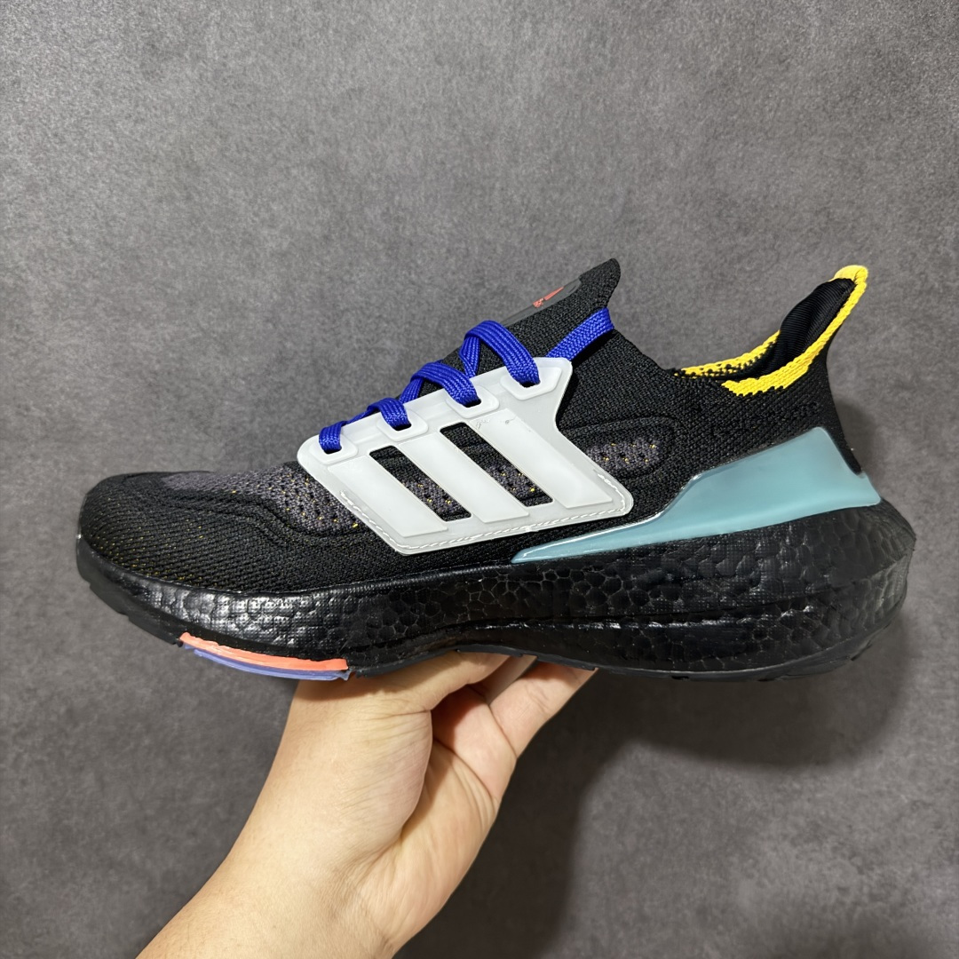 图片[2]-【公司级】阿迪达斯Adidas Ultraboost UB21全掌爆米花休闲运动跑鞋 采用网材搭配反光皮革鞋面 配上Stretchweb网格外底和Boost中底 货号：S23870 尺码：36-45带半码-选品中心