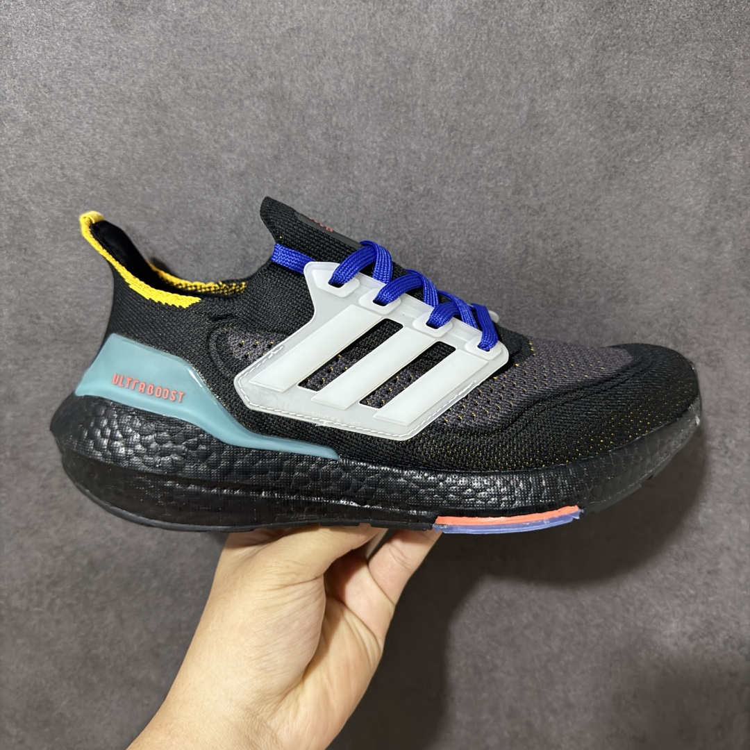 【公司级】阿迪达斯Adidas Ultraboost UB21全掌爆米花休闲运动跑鞋 采用网材搭配反光皮革鞋面 配上Stretchweb网格外底和Boost中底 货号:S23870 尺码:36-45带半码-选品中心