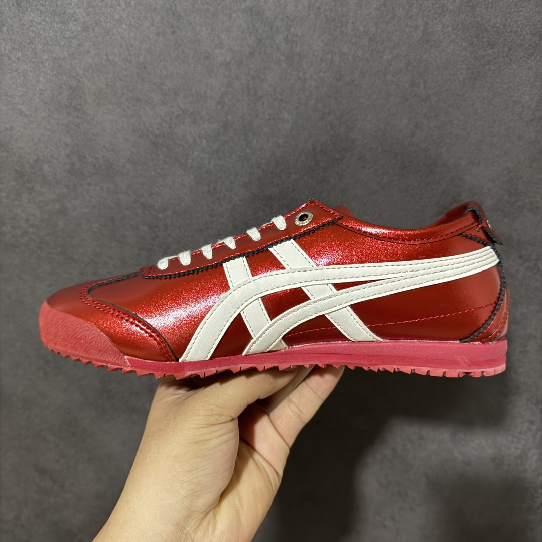 图片[2]-【公司级】渠道特供 Onitsuka Tiger鬼塚虎 MEXICO 66 SD 红色 货号：1183C468-701 尺码：35 36 36.5 37 38.5 39 40 40.5 41 42 42.5 43 44 44.5 45-选品中心
