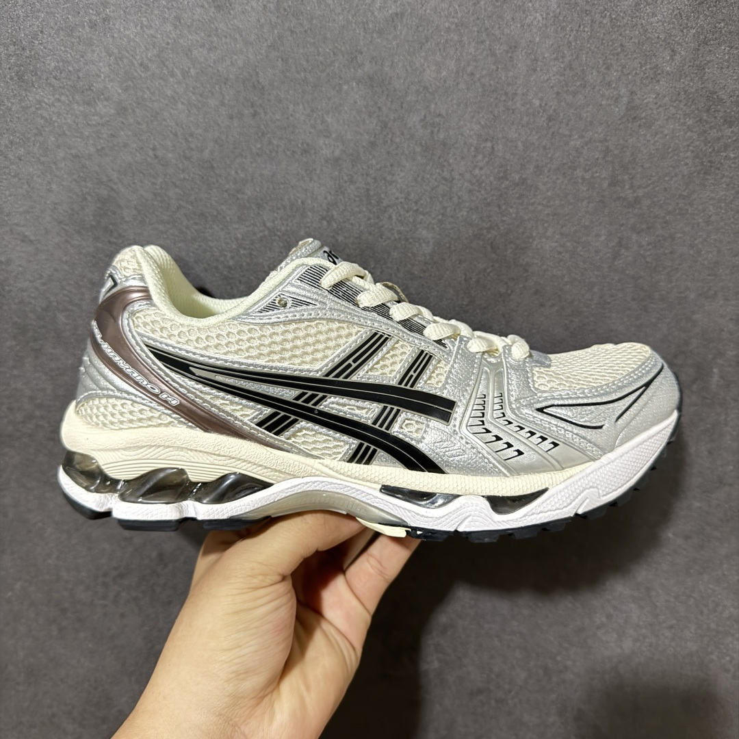 特价【公司级福利】ASICS Gel-Kayano 14 户外机能 Y2K千禧风 复古街头 潮流百搭 低帮 休闲跑步鞋 男女同款 黑白银 货号：1201A019-108 尺码：36-45-选品中心