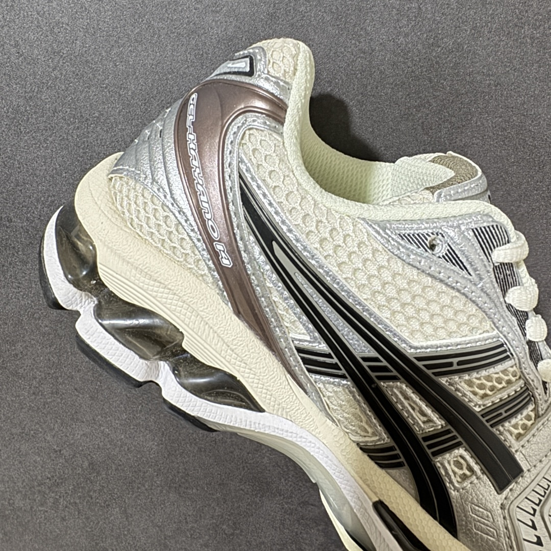 图片[7]-特价【公司级福利】ASICS Gel-Kayano 14 户外机能 Y2K千禧风 复古街头 潮流百搭 低帮 休闲跑步鞋 男女同款 黑白银 货号：1201A019-108 尺码：36-45-选品中心