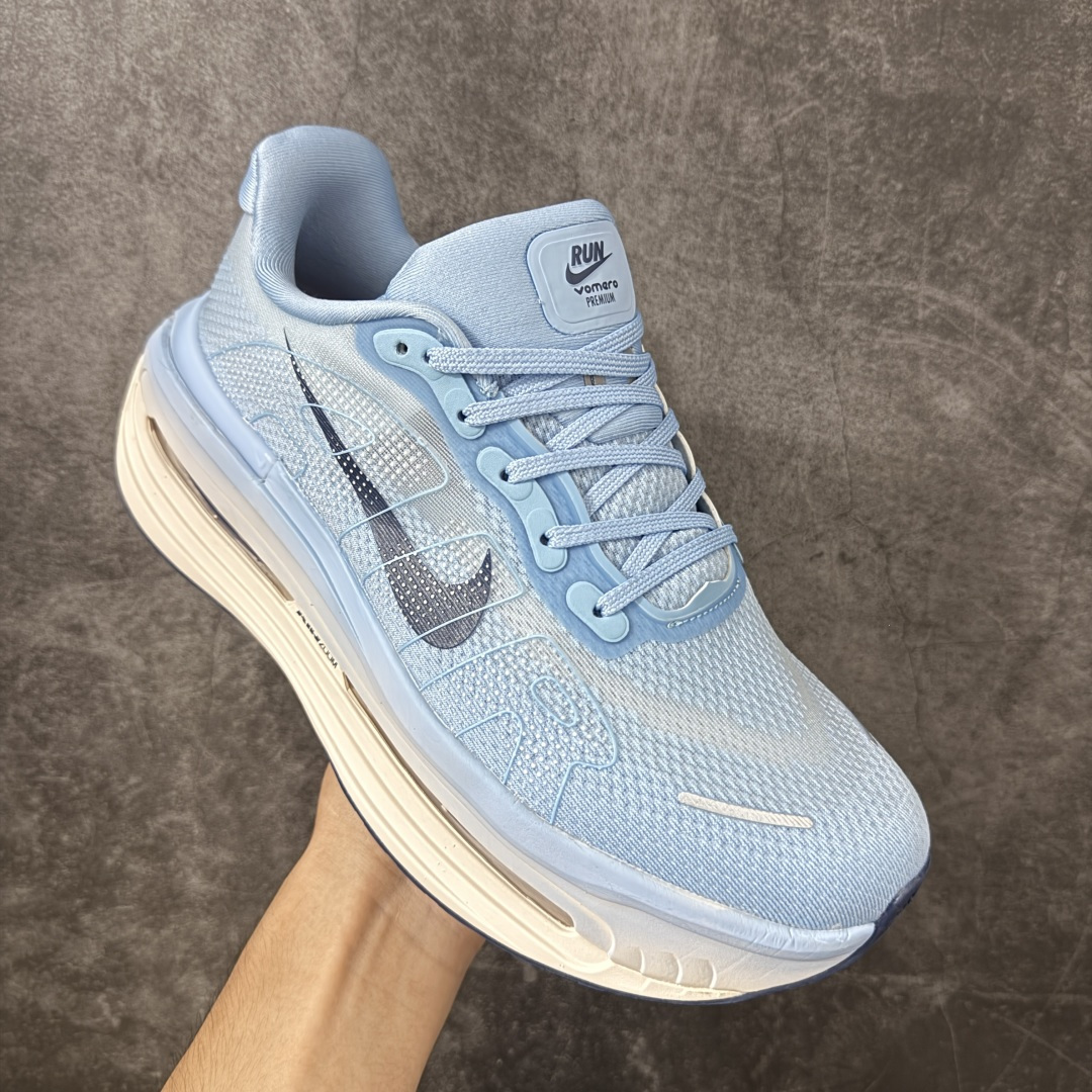 图片[3]-【公司级】Nike VOMERO PREMIUM 耐克 舒适减震防滑 低帮跑步鞋 全掌ReactX泡绵中底 前掌和后跟还配备了Air Zoom气垫单元 据说跑起来更快更舒适哦 这次最大的升级点 首次引入了ReactX泡绵 货号：HM5973-401 尺码：36 36.5 37.5 38 38.5 39 40 40.5 41 42 42.5 43 44 45 46-选品中心
