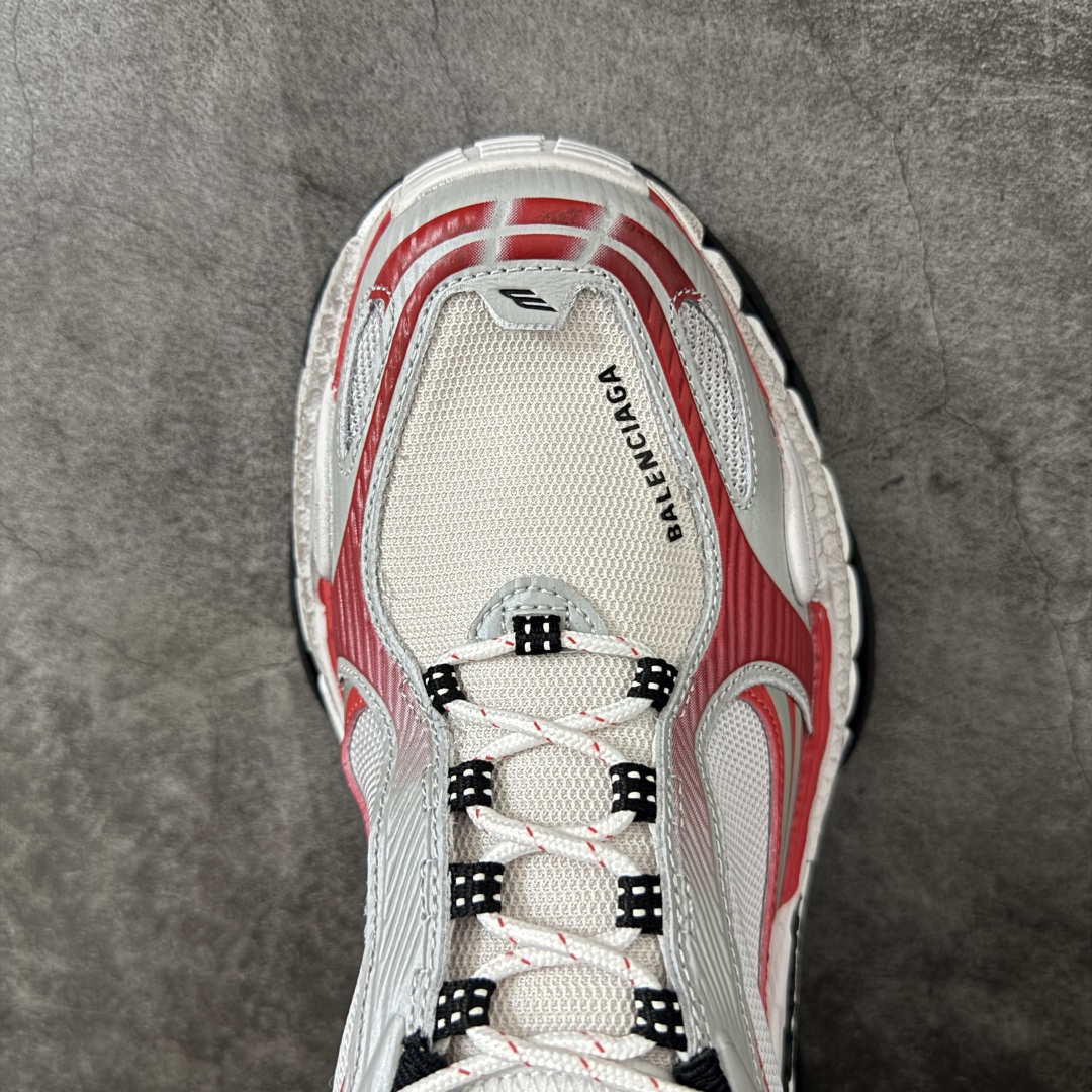 图片[5]-【i8纯原】Balenciaga巴黎世家24代 Triple S .2 白红 低帮 老爹鞋 市场老牌巴黎世家大厂出品 品质价格无需多言 原鞋原材料打造 一比一细节还原 此款相对之前款式轻质很多 超厚鞋底增高4-5cm 高街风格 货号：865849WTR2G1800 尺码：36-46-选品中心