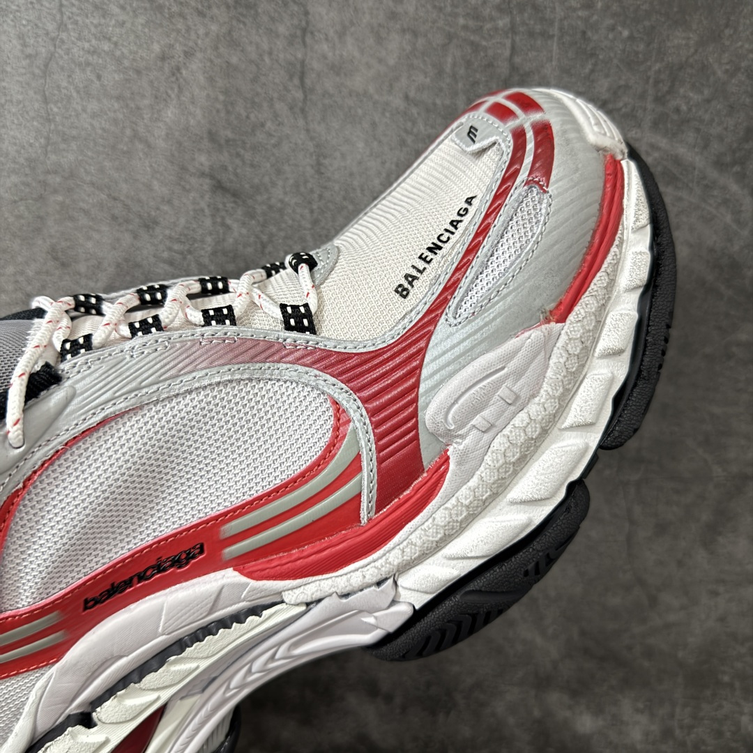 图片[6]-【i8纯原】Balenciaga巴黎世家24代 Triple S .2 白红 低帮 老爹鞋 市场老牌巴黎世家大厂出品 品质价格无需多言 原鞋原材料打造 一比一细节还原 此款相对之前款式轻质很多 超厚鞋底增高4-5cm 高街风格 货号：865849WTR2G1800 尺码：36-46-选品中心