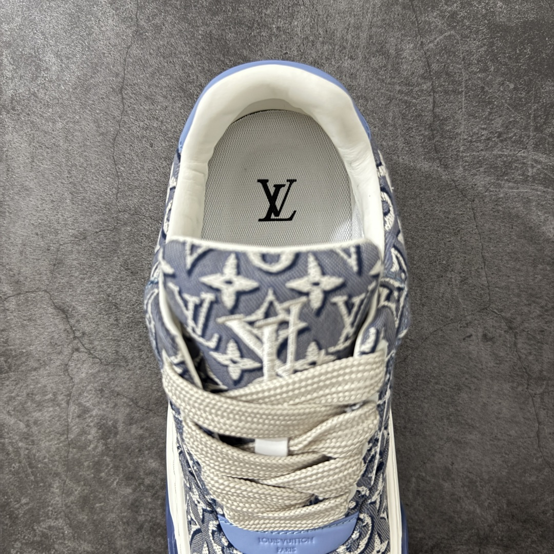 图片[8]-【HS顶级礼盒版】LV 路易威登LOUIS VUITTON Tilted Low Sneakers 倾斜系列低帮复古休闲运动文化百搭板鞋 2026早春款板鞋 饼干鞋 礼盒包装 私模开发大底 正确细节 原鞋原材料1：1打造 完美版型做工 欢迎对比市场任何品质的货品 广东原产 专业LV大厂出品 正确底 大底开发近半年 原楦型开发纸版 全鞋原材料打造 细节 针车 烫金 中底无可挑剔 包装说明书防尘布袋物件(附送官方快递加固牛皮纸外盒!!)# 尺码：39 40 41 42 43 44 45 46-选品中心