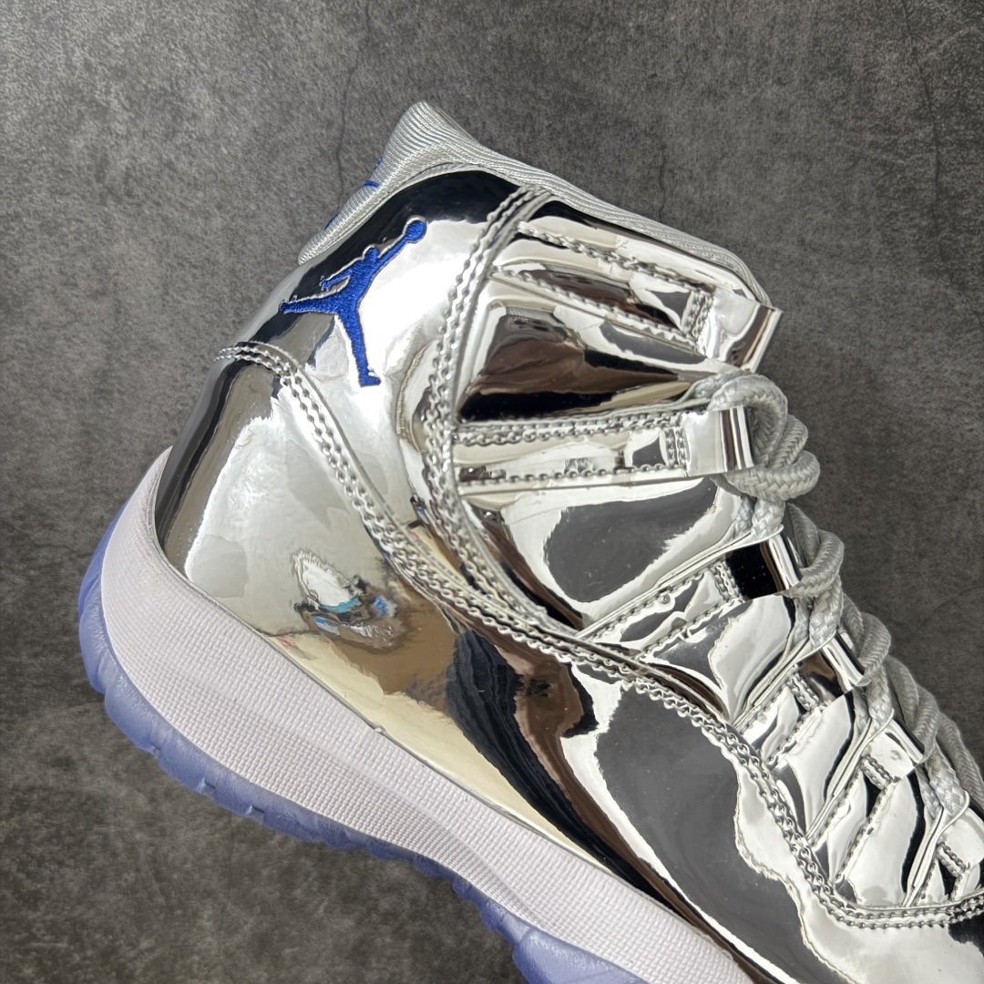 图片[7]-【外贸版】Air Jordan 11 Retro 电镀银色 货号：CT8012-730   原楦原档案数据开模打造 原厂中底拉帮钢印 原厂漆皮 防冻不开裂 头层皮料 原装鞋撑 水晶大底正确色度色泽 原楦原数据刺绣 原厂车缝走线及对位 毫厘不差 飞人logo采用原数据电脑刺绣 原装正品碳纤维真实碳板 增强抗扭 原内标 原盒标 正确官方原盒 原厂防氧化水晶外底 原厂配套厂全掌solo气垫 尺码：40 40.5 41 42 42.5 43 44 44.5 45 46 47.5 48.5-选品中心