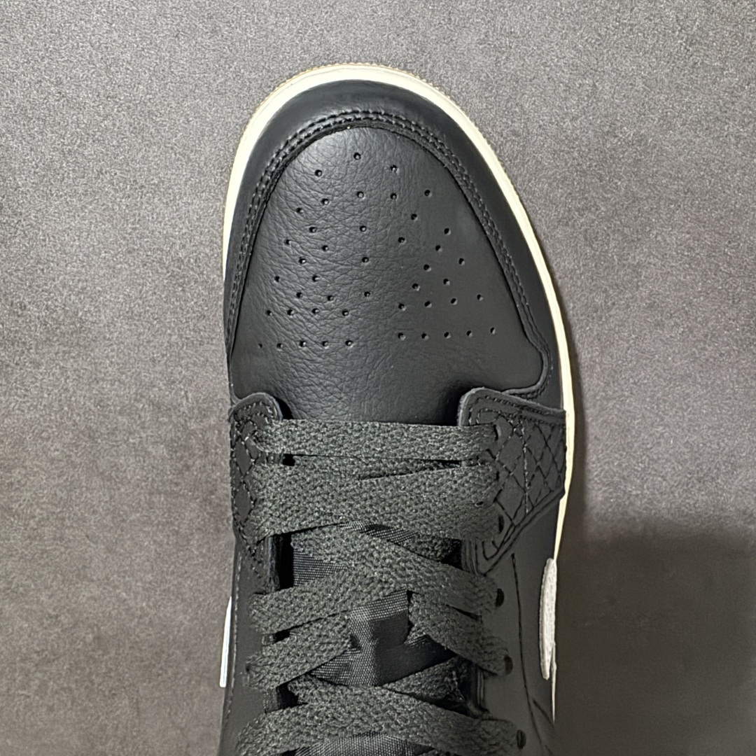 图片[5]-【K版纯原】Air Jordan AJ1 Low 低帮 IO2047-001 全新流水线出品 市场第二梯队最强版 全部原鞋开发 原楦原纸板开发 全鞋电脑针车 原厂内置全掌气垫 原盒内在原标 唯一Zp原版鞋带绑法 免检产品 全新2022版型 全头层皮料 完美零毛边处理 原厂配置全掌气垫 价格定位良心 新配色陆续出货 尺码：36-46-选品中心