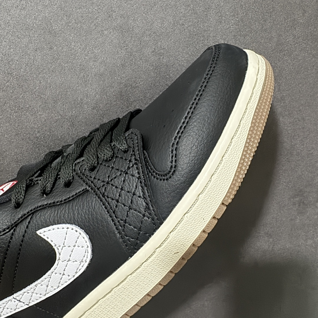图片[8]-【K版纯原】Air Jordan AJ1 Low 低帮 IO2047-001 全新流水线出品 市场第二梯队最强版 全部原鞋开发 原楦原纸板开发 全鞋电脑针车 原厂内置全掌气垫 原盒内在原标 唯一Zp原版鞋带绑法 免检产品 全新2022版型 全头层皮料 完美零毛边处理 原厂配置全掌气垫 价格定位良心 新配色陆续出货 尺码：36-46-选品中心