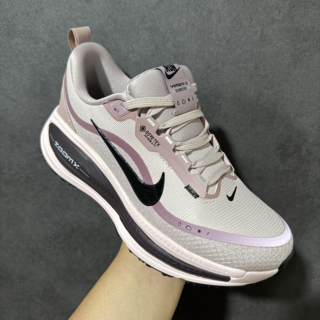 图片[3]-【公司级】Nike Vomero 18 GTX 耐克 舒适减震防滑 低帮跑步鞋 全掌ReactX泡绵中底 前掌和后跟还配备了Air Zoom气垫单元 据说跑起来更快更舒适哦 这次最大的升级点 首次引入了ReactX泡绵 货号：HQE98-014 尺码：35-42带半码-选品中心