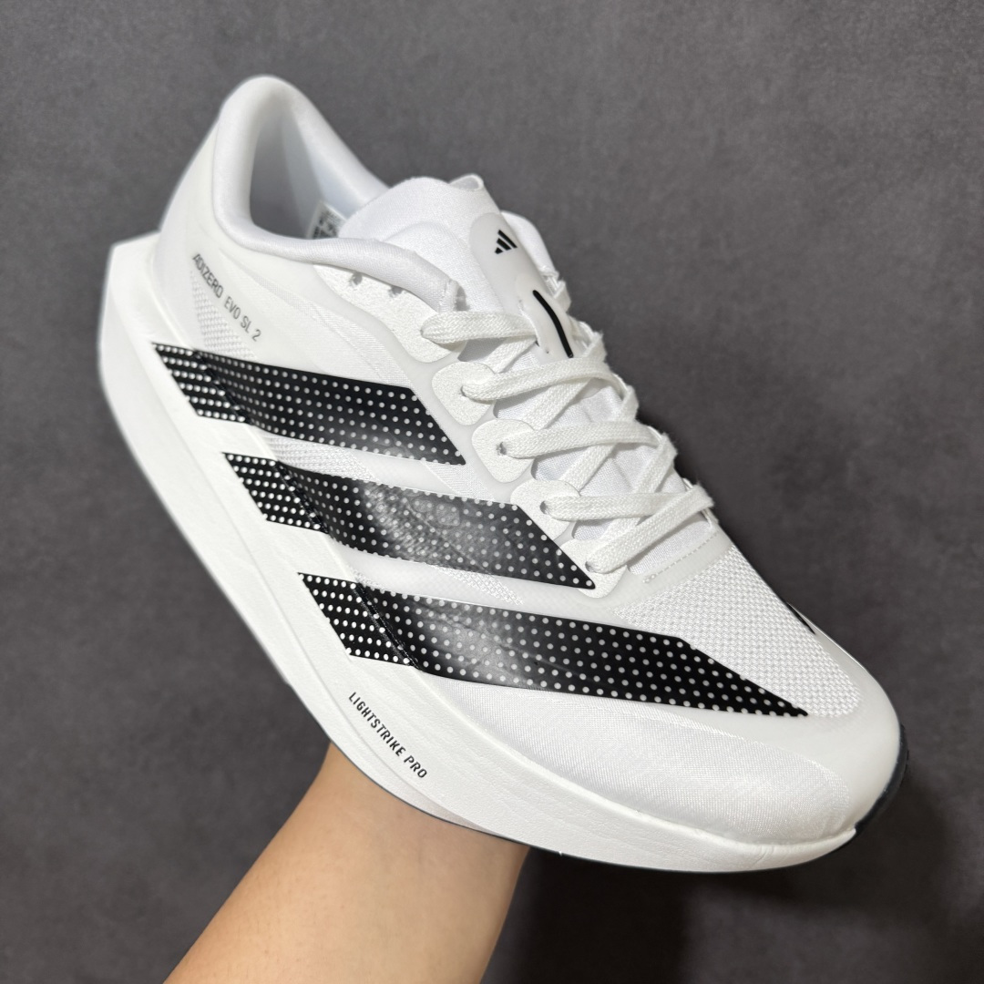 图片[3]-【公司级】Adidas Adizero Evo SL 2 阿迪达斯 舒适百搭防滑耐磨 低帮 休闲跑步鞋 货号：SL2601 尺码：36 36⅔ 37⅓ 38 38⅔ 39⅓ 40 40⅔ 41⅓ 42 42⅔ 43⅓ 44 45-选品中心