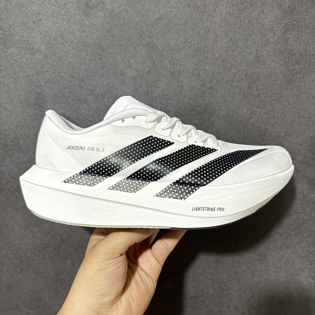 【公司级】Adidas Adizero Evo SL 2 阿迪达斯 舒适百搭防滑耐磨 低帮 休闲跑步鞋 货号:SL2601 尺码:36 36⅔ 37⅓ 38 38⅔ 39⅓ 40 40⅔ 41⅓ 42 42⅔ 43⅓ 44 45-选品中心