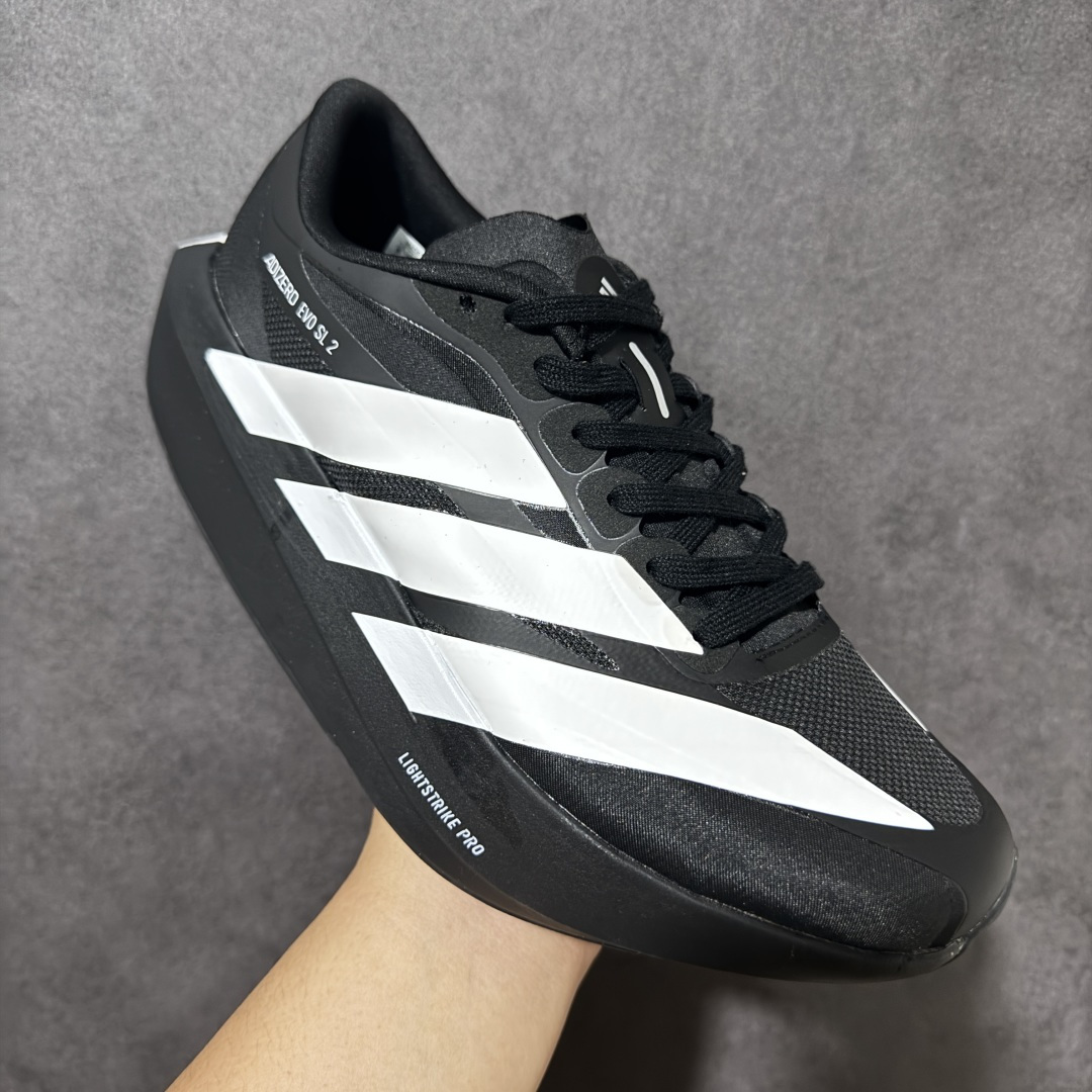 图片[3]-【公司级】Adidas Adizero Evo SL 2 阿迪达斯 舒适百搭防滑耐磨 低帮 休闲跑步鞋 货号：SL2603 尺码：36 36⅔ 37⅓ 38 38⅔ 39⅓ 40 40⅔ 41⅓ 42 42⅔ 43⅓ 44 45-选品中心