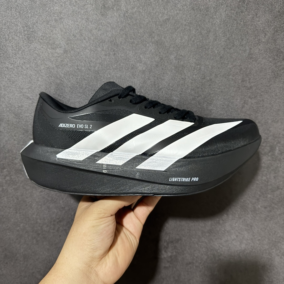 【公司级】Adidas Adizero Evo SL 2 阿迪达斯 舒适百搭防滑耐磨 低帮 休闲跑步鞋 货号:SL2603 尺码:36 36⅔ 37⅓ 38 38⅔ 39⅓ 40 40⅔ 41⅓ 42 42⅔ 43⅓ 44 45-选品中心