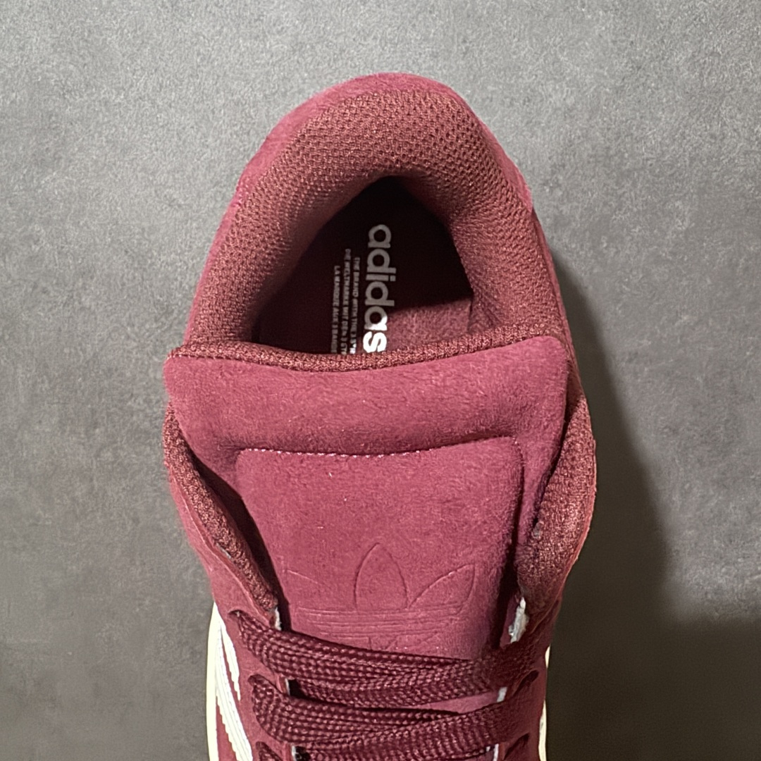 图片[6]-【公司级】Adidas Superstar 2 ST KI3563 贝壳头3.0低帮休闲面包鞋 暗红乳白KI3563  #胖版贝壳头 填充超饱满的面包鞋身 包裹感超棒 标志性贝壳头做了加宽设计 防撞耐造  尺码：35 36 36 36.5 37 38 38.5 39 40 40.5 41 42 42.5 43 44 44.5 45-选品中心