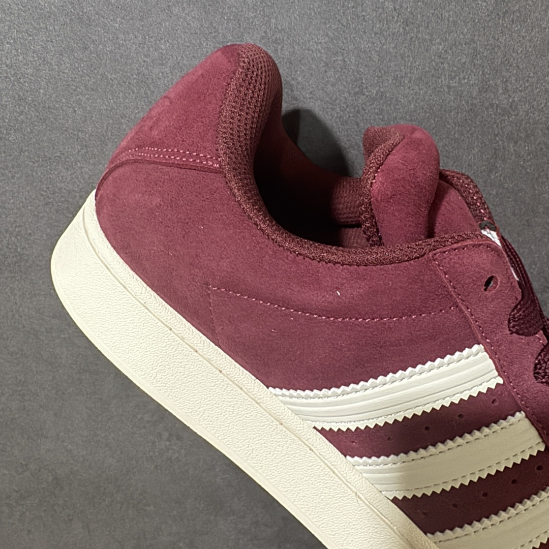 图片[7]-【公司级】Adidas Superstar 2 ST KI3563 贝壳头3.0低帮休闲面包鞋 暗红乳白KI3563  #胖版贝壳头 填充超饱满的面包鞋身 包裹感超棒 标志性贝壳头做了加宽设计 防撞耐造  尺码：35 36 36 36.5 37 38 38.5 39 40 40.5 41 42 42.5 43 44 44.5 45-选品中心