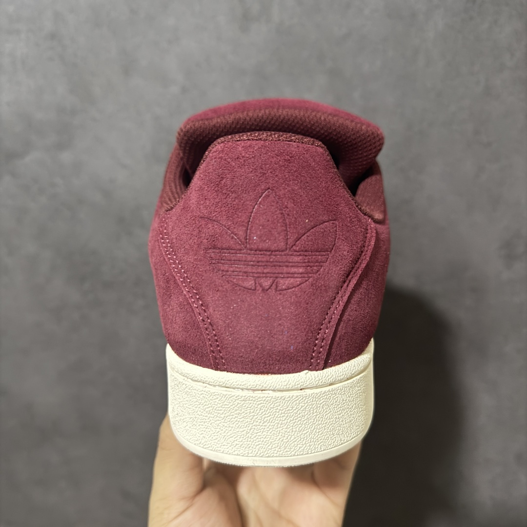 图片[4]-【公司级】Adidas Superstar 2 ST KI3563 贝壳头3.0低帮休闲面包鞋 暗红乳白KI3563  #胖版贝壳头 填充超饱满的面包鞋身 包裹感超棒 标志性贝壳头做了加宽设计 防撞耐造  尺码：35 36 36 36.5 37 38 38.5 39 40 40.5 41 42 42.5 43 44 44.5 45-选品中心