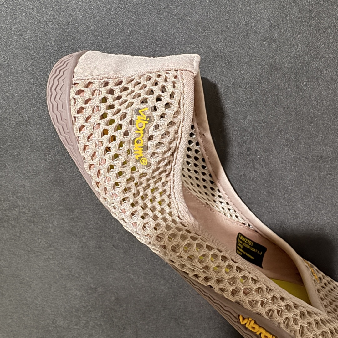 Vibram FiveFingers Vi-B 五指系列已缴费芭蕾薄底健身五指分离式休闲运动鞋“网眼布粉