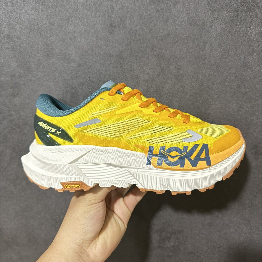 平台专供 HOKA ONE ONE Mafate X 黄色货号 ：-ZTM尺码：36 36.5 37 3