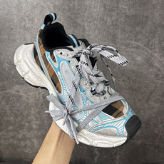 BALENCIAGA 3XL Sneakers巴黎世家十代网布系带低帮走秀复古老爹鞋全套原纸板楦头开发 BALENCIAGA 3XL Sneakers巴黎世家十代网布系带低帮走秀复古老爹鞋全套原纸板楦头开发