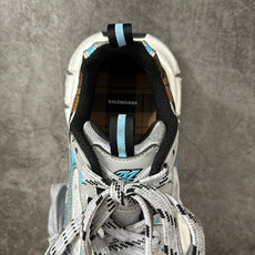 BALENCIAGA 3XL Sneakers巴黎世家十代网布系带低帮走秀复古老爹鞋全套原纸板楦头开发 BALENCIAGA 3XL Sneakers巴黎世家十代网布系带低帮走秀复古老爹鞋全套原纸板楦头开发