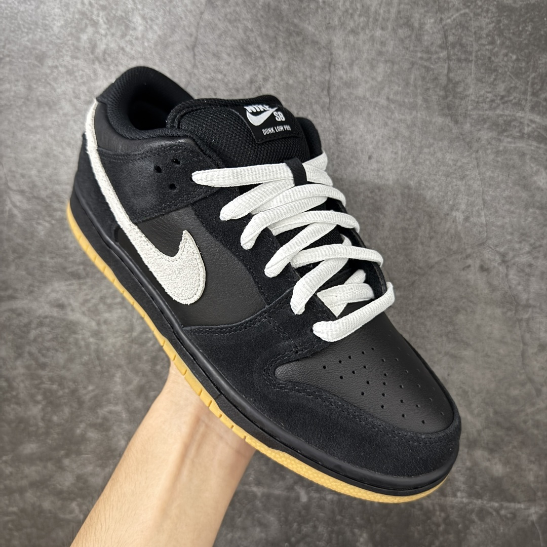 Dunk SB Low 经典黑白生胶底 HF3704-003纯原品质 无论清洁度 做工鞋型 用料 都是最