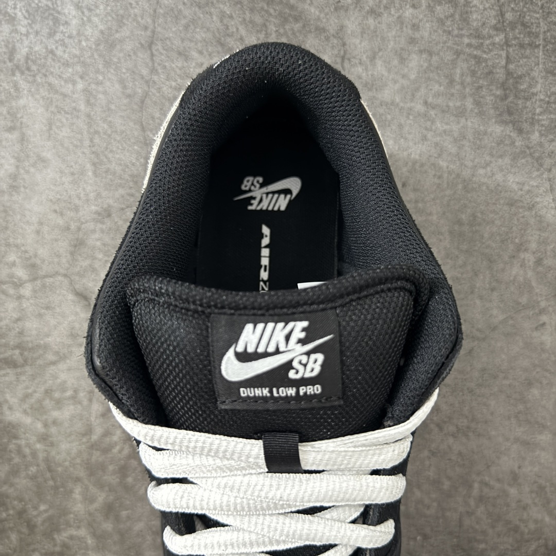 Dunk SB Low 经典黑白生胶底 HF3704-003纯原品质 无论清洁度 做工鞋型 用料 都是最