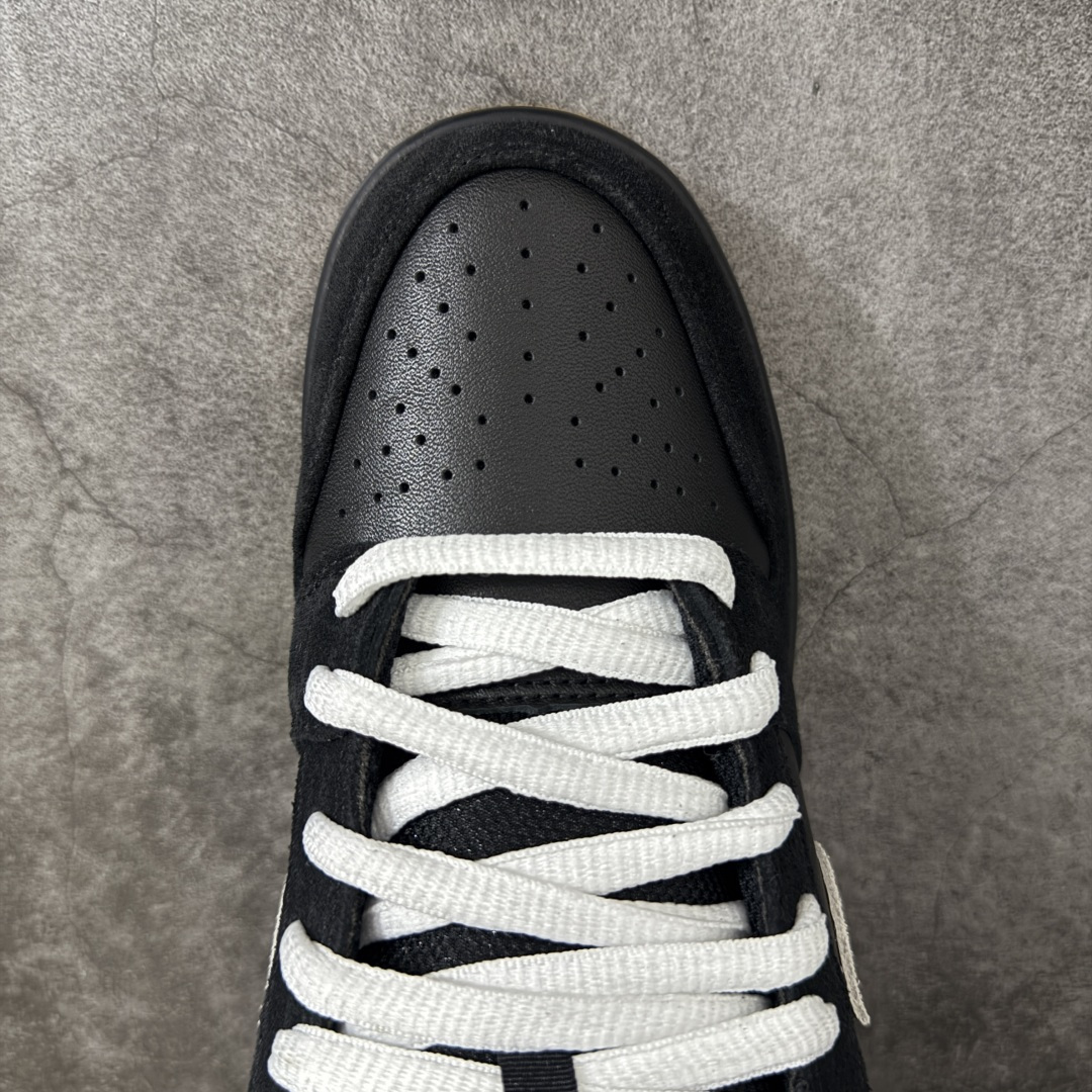 Dunk SB Low 经典黑白生胶底 HF3704-003纯原品质 无论清洁度 做工鞋型 用料 都是最