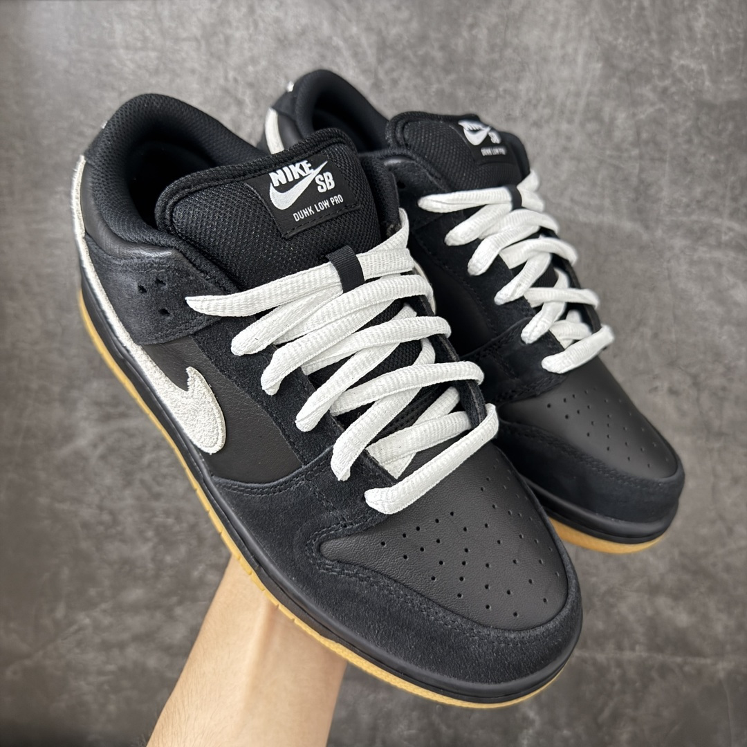 Dunk SB Low 经典黑白生胶底 HF3704-003纯原品质 无论清洁度 做工鞋型 用料 都是最