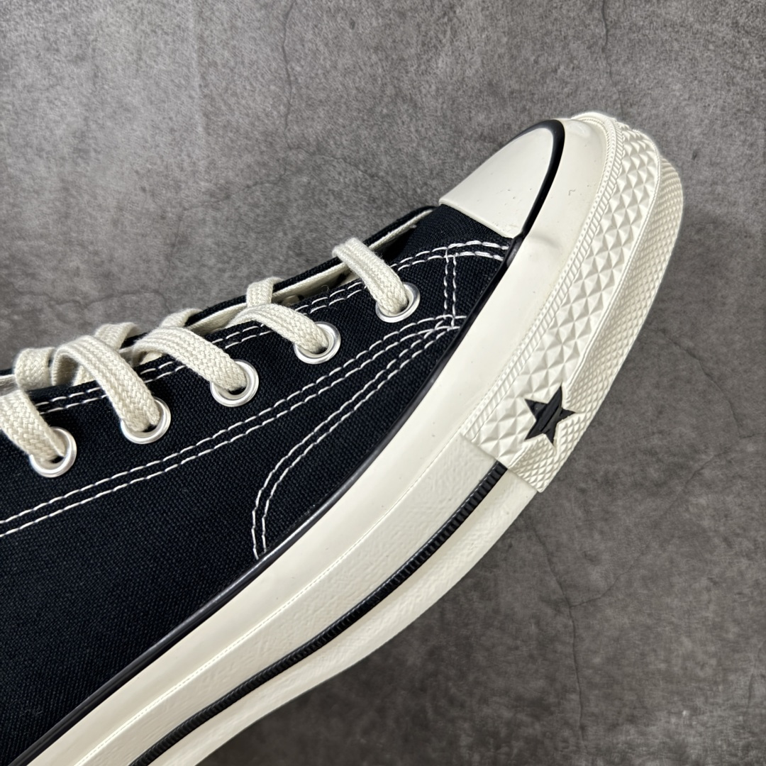 Converse CHUCK 70 X 匡威1970s 舒适运动 高帮 帆布鞋 男女同款 黑色 A242