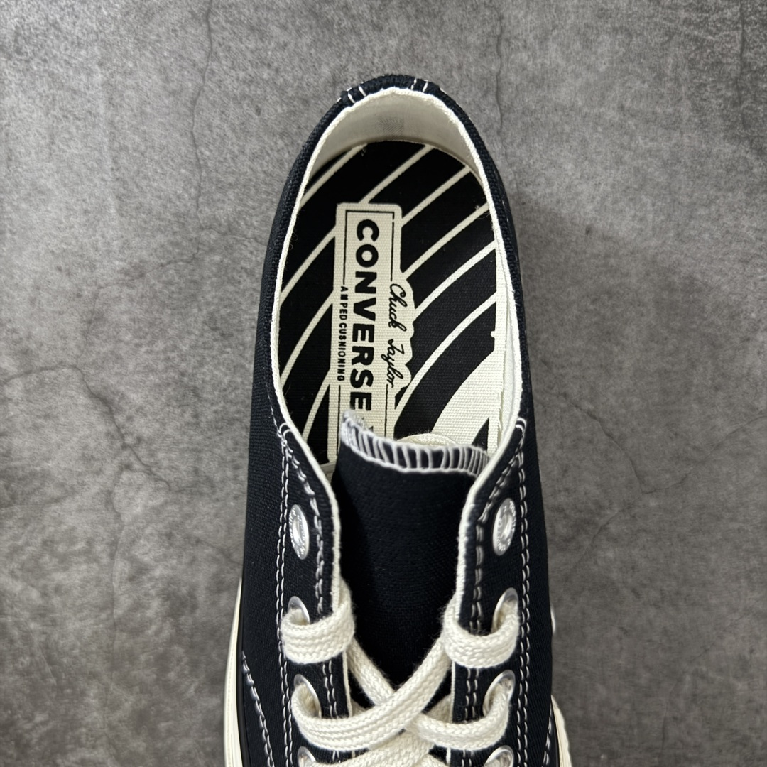 Converse CHUCK 70 X 匡威1970s 舒适运动 高帮 帆布鞋 男女同款 黑色 A242