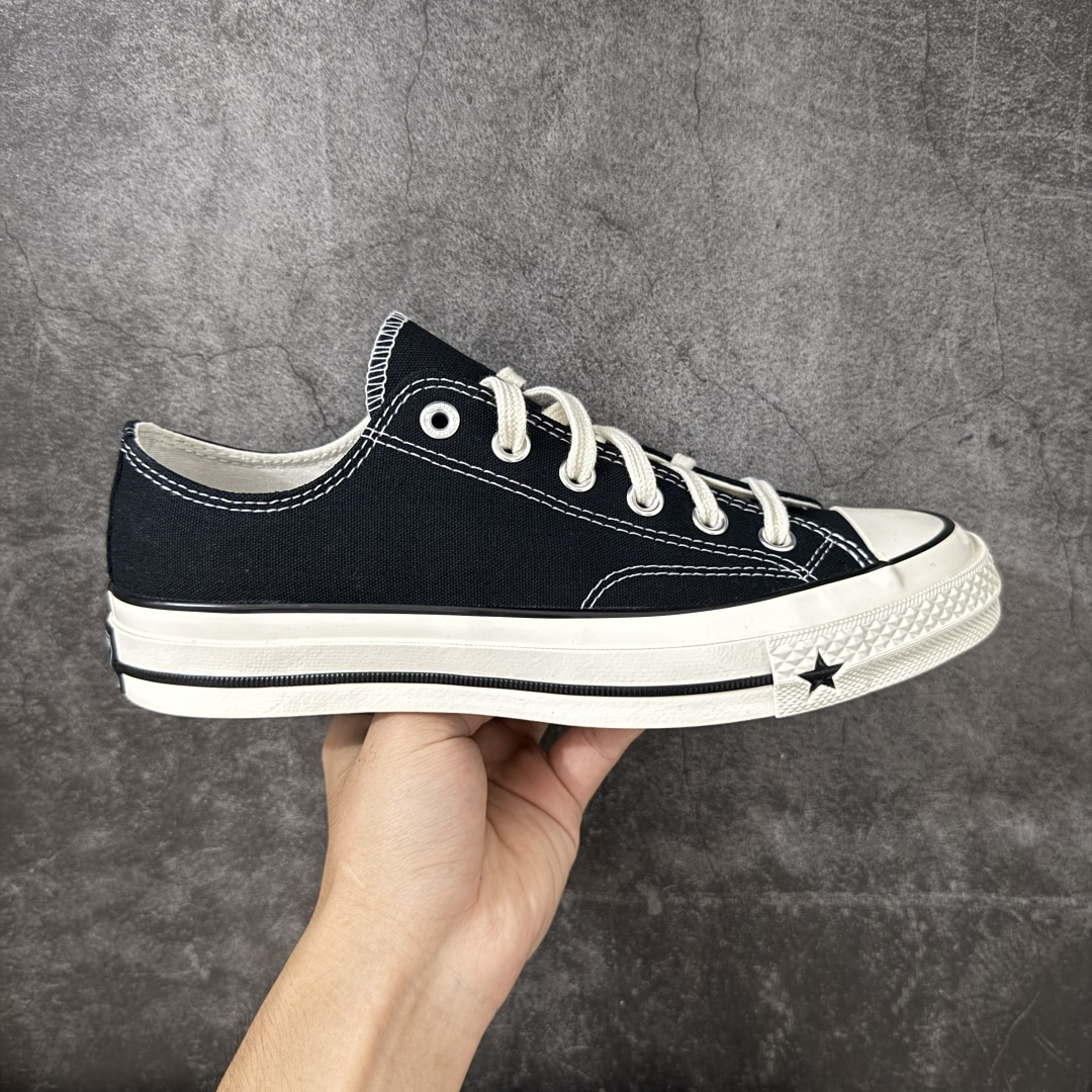 Converse CHUCK 70 X 匡威1970s 舒适运动 高帮 帆布鞋 男女同款 黑色 A242