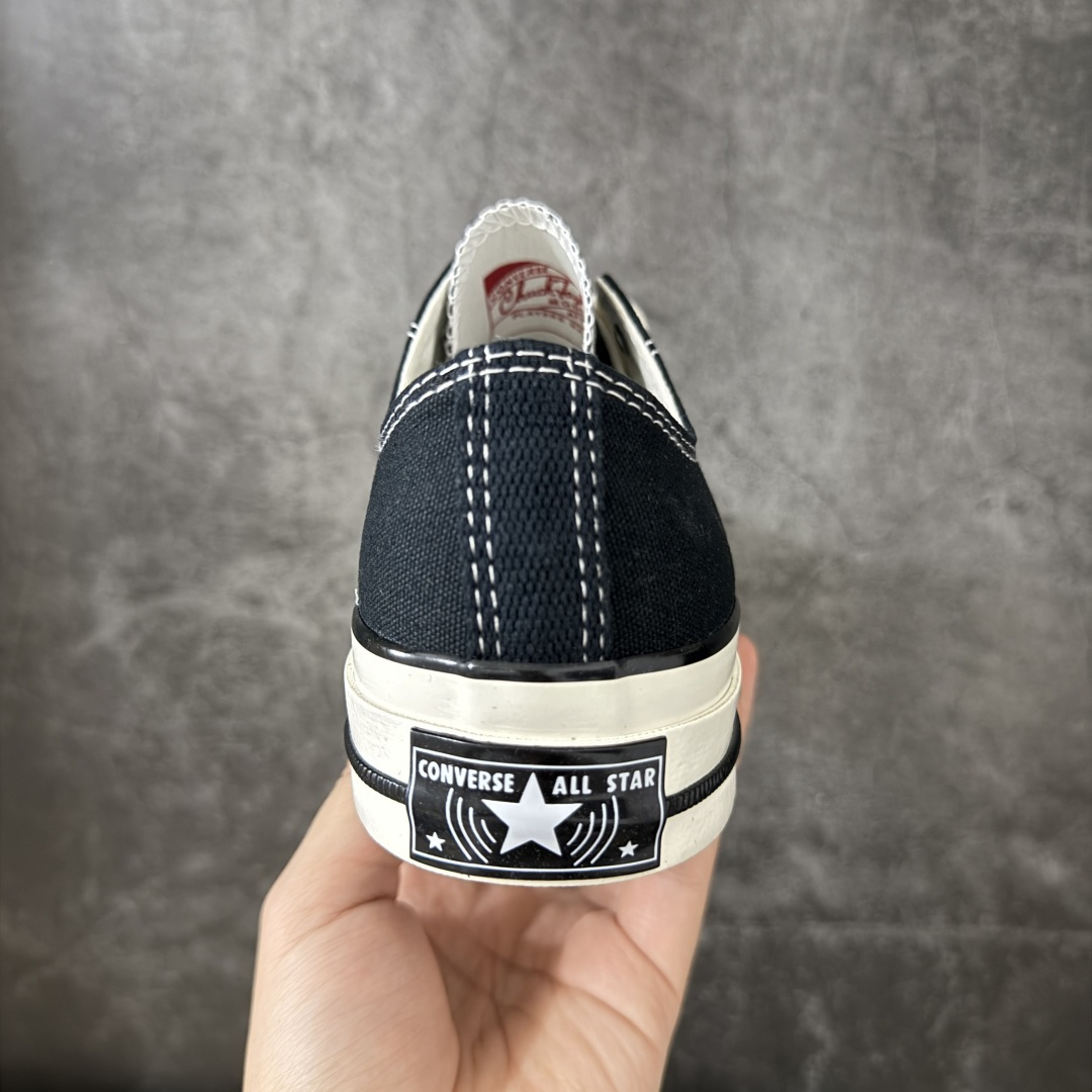 Converse CHUCK 70 X 匡威1970s 舒适运动 高帮 帆布鞋 男女同款 黑色 A242