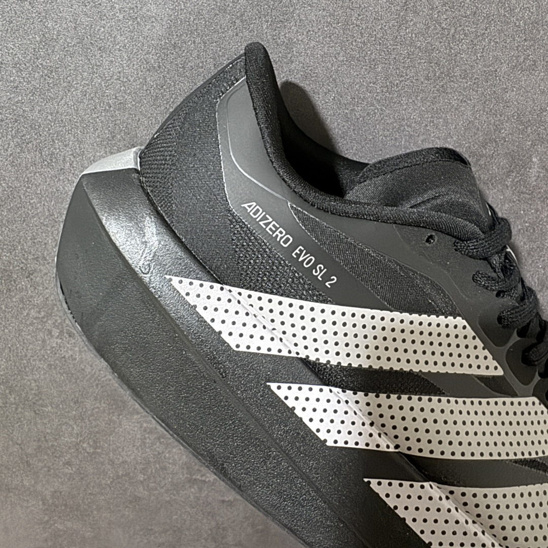 adidas Adizero Evo SL 2 运动舒适增高 低帮 马拉松训练竞速跑步鞋货号：SL260